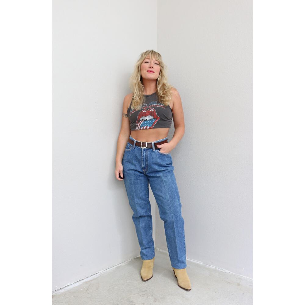 1980's Vintage Levi's USA Made Hourglass Mom Jeans ~ Women's SM MD 28" 29" Waist - Picture 4 of 10
